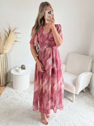 Robe longue fendue - Daphné chic pour cérémonie - Easy Dressing