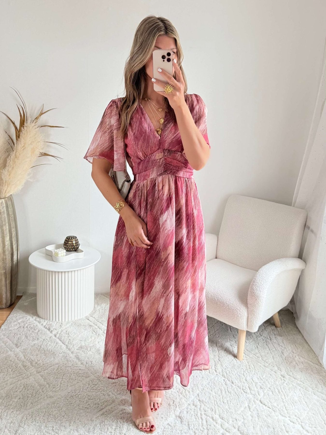 Robe longue fendue - Daphné chic pour cérémonie - Easy Dressing
