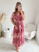 Robe longue fendue - Daphné chic pour cérémonie - Easy Dressing